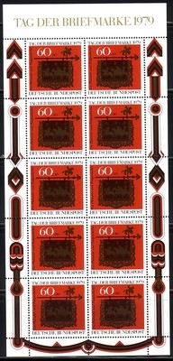DEUTSCHLAND MI-NR. 1023 POSTFRISCH(MINT) KLEINBOGEN TAG DER BRIEFMARKE 1979