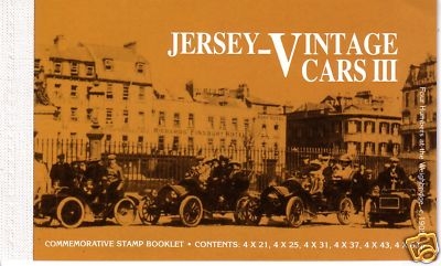 JERSEY MH 12 POSTFRISCH(MINT) ALTE AUTOMOBILE (III) VINTAGE CARS 1999
