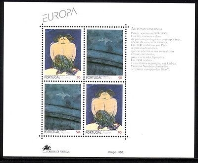 AZOREN BLOCK 13 POSTFRISCH(MINT) EUROPA CEPT 1993 KUNST