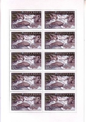 SLOWAKEI MI-NR. 394 POSTFRISCH(MINT) KLEINBOGEN EUROPA 2001 WASSER