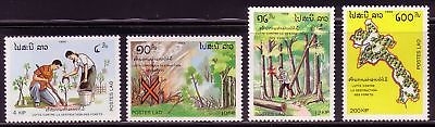 LAOS MI-NR. 1142-1145 POSTFRISCH(MINT) SCHUTZ DES WALDES AUFFORSTUNG