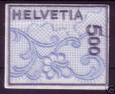 SCHWEIZ MI-NR. 1726 POSTFRISCH(MINT) ST. GALLER STICKEREIMARKE 2000