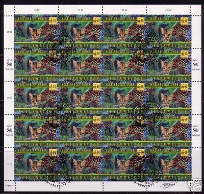 UNO WIEN MI-NR 264 GESTEMPELT(USED) KLEINBOGEN SCHUTZ DES REGENWALDES OZELOT