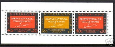 NIEDERLANDE BLOCK 4 POSTFRISCH(MINT) KOMITEE FÜR AUSWANDERUNG (ICEM)