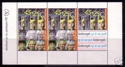 NIEDERLANDE BLOCK 23 POSTFRISCH(MINT) INTERN. JAHR DER BEHINDERTEN 1981