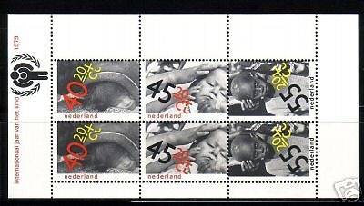 NIEDERLANDE BLOCK 20 POSTFRISCH(MINT) FÜR DAS KIND JAHR DES KINDES 1979