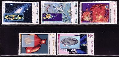 DEUTSCHLAND MI-NR. 2077-2081 POSTFRISCH(MINT) WOHLFAHRTSMARKEN 1999 KOSMOS HOLOGRAMM