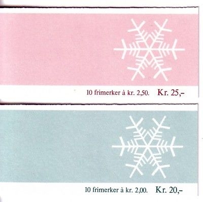 NORWEGEN MH mit MI-NR. 938-939 POSTFRISCH(MINT) WEIHNACHTEN 1985 DOMPFAFF