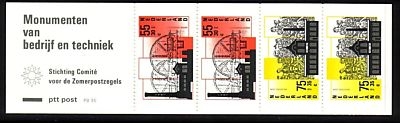 NIEDERLANDE MH 36 POSTFRISCH(MINT) PB 35 ZOMERPOSTZEGELS 1987 - TECHNIK