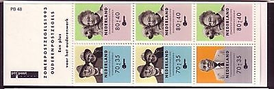 NIEDERLANDE MH 49 POSTFRISCH(MINT) PB 48 SENIORENARBEIT 1993 HUND