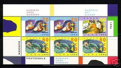 NIEDERLANDE BLOCK 48 POSTFRISCH(MINT) SOMMERMARKEN 1996 SENIORENARBEIT