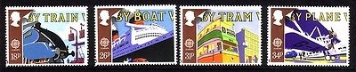 GROSSBRITANNIEN MI-NR. 1147-1150 POSTFRISCH(MINT) TRANSPORTMITTEL CEPT 1988 EISENBAHN FLUGZEUG SCHIFF STRASSENBAHN