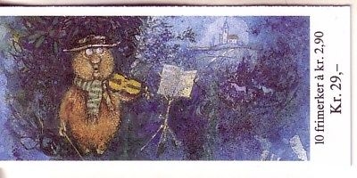 NORWEGEN MH 12 POSTFRISCH(MINT) WEIHNACHTEN 1988 LUDVIG