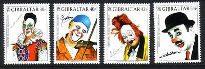 GIBRALTAR MI-NR. 1002-1005 POSTFRISCH(MINT) EUROPA 2002 ZIRKUS CLOWNS