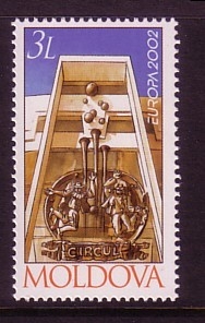 MOLDAWIEN MI-NR. 429 POSTFRISCH(MINT) EUROPA 2002 ZIRKUS