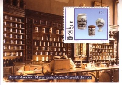 BELGIEN BLOCK 63 POSTFRISCH(MINT) APOTHEKENMUSEUM 1994