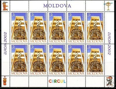 MOLDAWIEN MI-NR. 429 POSTFRISCH(MINT) KLEINBOGEN EUROPA 2002 ZIRKUS