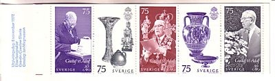 SCHWEDEN MH 38 POSTFRISCH(MINT) KÖNIG GUSTAF VI. ADOLF