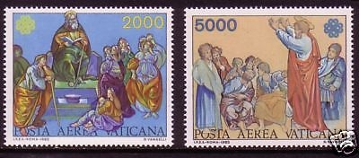 VATIKAN MI-NR. 842-843 POSTFRISCH(MINT) WELTKOMMUNIKATIONSJAHR 1983 - MOSES