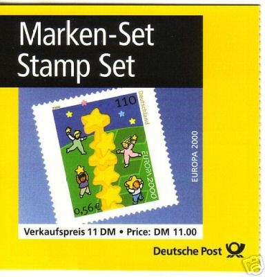 DEUTSCHLAND MH 41 POSTFRISCH(MINT) EUROPA 2000 selbstklebend POSTPREIS 5,60 €