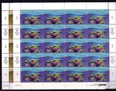 UNO GENF Mi-Nr. 361-362 POSTFRISCH(MINT) KLEINBOGENSATZ NATURERBE AUSTRALIEN