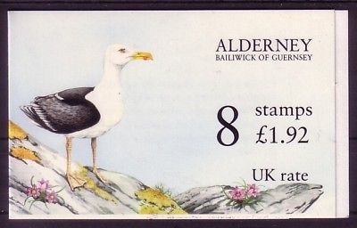 ALDERNEY MH 0-2 POSTFRISCH(MINT) FAUNA u. FLORA MÖWE