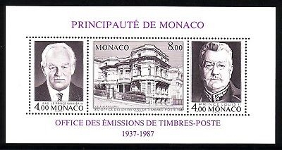 MONACO BLOCK 37 A POSTFRISCH(MINT) AMT FÜR BRIEFMARKENAUSGABEN