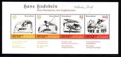 DEUTSCHLAND BLOCK 71 POSTFRISCH(MINT) WILHELM BUSCH 2007