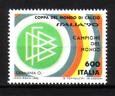 ITALIEN MI-NR. 2157 POSTFRISCH FUSSBALL WM ITALIA ´90