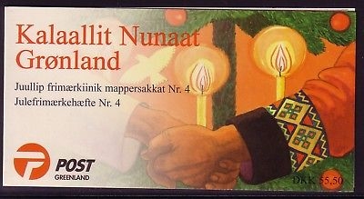 GRÖNLAND MH mit 344-345 POSTFRISCH(MINT) WEIHNACHTEN 1999