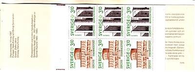 SCHWEDEN MH 120 POSTFRISCH(MINT) EUROPA CEPT 1987 MODERNE ARCHITEKTUR