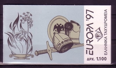 GRIECHENLAND MH 20 POSTFRISCH(MINT) EUROPA 1997 SAGEN UND LEGENDEN