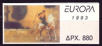 GRIECHENLAND MH 16 POSTFRISCH(MINT) EUROPA 1993 ZEITGENÖSSISCHE KUNST