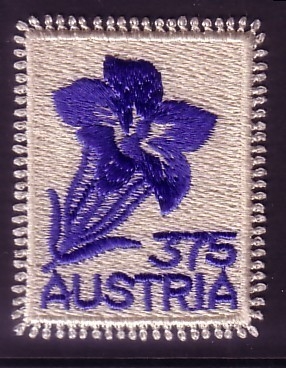 ÖSTERREICH MI-NR. 2773 POSTFRISCH(MINT) ENZIAN STICKEREIMARKE 2008