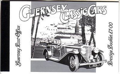 GUERNSEY MH 0-14 POSTFRISCH(MINT) KLASSISCHE AUTOMOBILE PEUGEOT MERCEDES BENTLEY MG