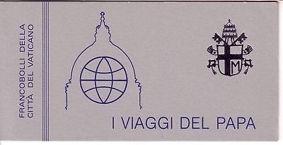 VATIKAN MH 2 POSTFRISCH(MINT) DIE WELTREISEN PAPST JOHANNES PAUL II.