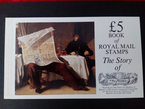 GROSSBRITANNIEN MH 71 POSTFRISCH(MINT) THE STORY OF THE TIMES 1985