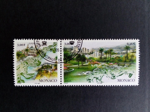 MONACO MI-NR. 2454-2455 GESTEMPELT(USED) EUROPA 1999 NATUR- und NATIONALPARKS