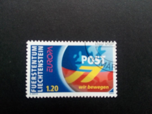 LIECHTENSTEIN MI-NR. 1310 GESTEMPELT(USED) EUROPA 2003 PLAKATKUNST
