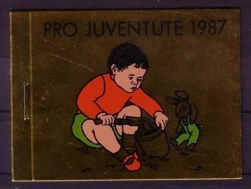 SCHWEIZ MH 0-83 GESTEMPELT(USED) PRO JUVENTUTE 1987