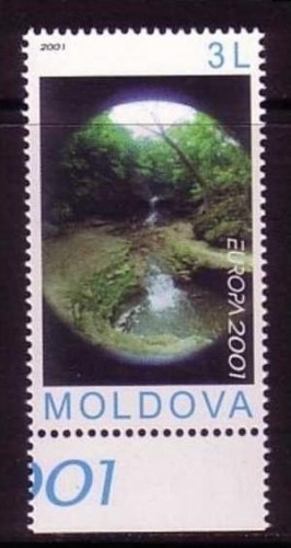 MOLDAWIEN MI-NR. 388 POSTFRISCH(MINT) EUROPA 2001 WASSER