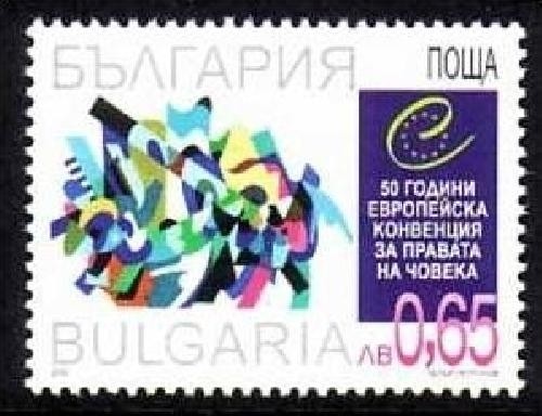 BULGARIEN MI-NR. 4492 POSTFRISCH(MINT) MENSCHENRECHTSKONVENTION
