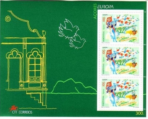 AZOREN BLOCK 18 POSTFRISCH(MINT) EUROPA 1998 NATIONALE FESTE und FEIERTAGE