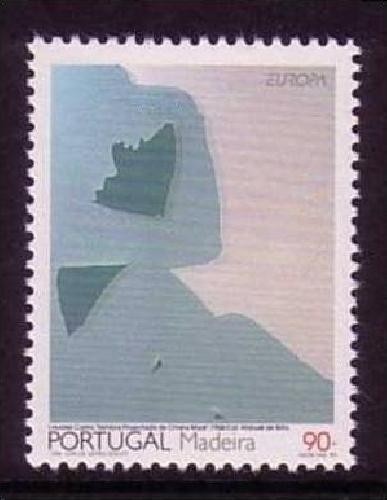 MADEIRA MI-NR. 162 POSTFRISCH EUROPA 1993 ZEITGENÖSSISCHE KUNST