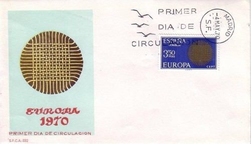 SPANIEN MI-NR. 1860 FDC CEPT 1970