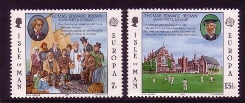 INSEL MAN MI-NR. 164-165 POSTFRISCH(MINT) EUROPA 1980 - BEDEUTENDE PERSÖNLICHKEITEN
