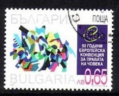 BULGARIEN MI-NR. 4492 GESTEMPELT(USED) MENSCHENRECHTSKONVENTION 2000