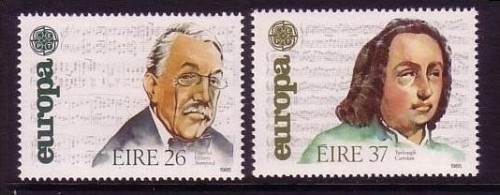 IRLAND MI-NR. 563-564 POSTFRISCH EUROPA 1985 JAHR DER MUSIK