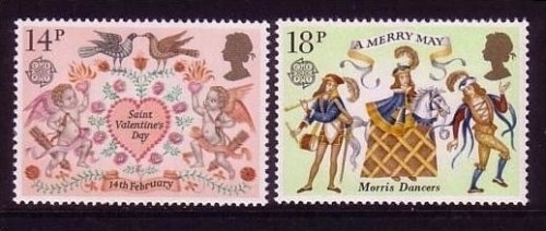 GROSSBRITANNIEN MI-NR. 867-868 POSTFRISCH(MINT) EUROPA 1981 FOLKLORE