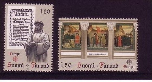 FINNLAND MI-NR. 899-900 POSTFRISCH(MINT) EUROPA 1982 HISTORISCHE EREIGNISSE